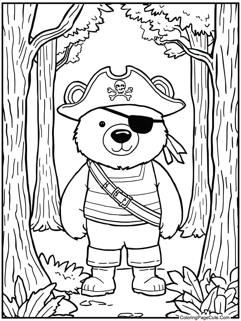 Pirate with eye patch