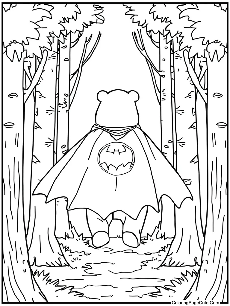 Superhero cape flying back