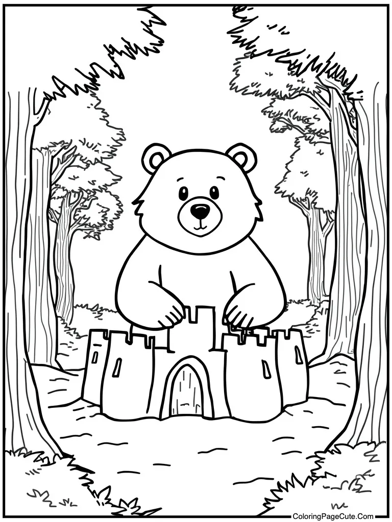 Building a sand castle