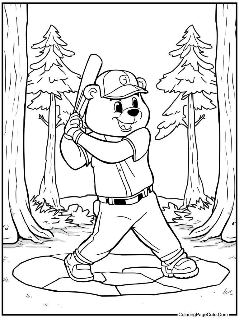 Hitting a baseball home run