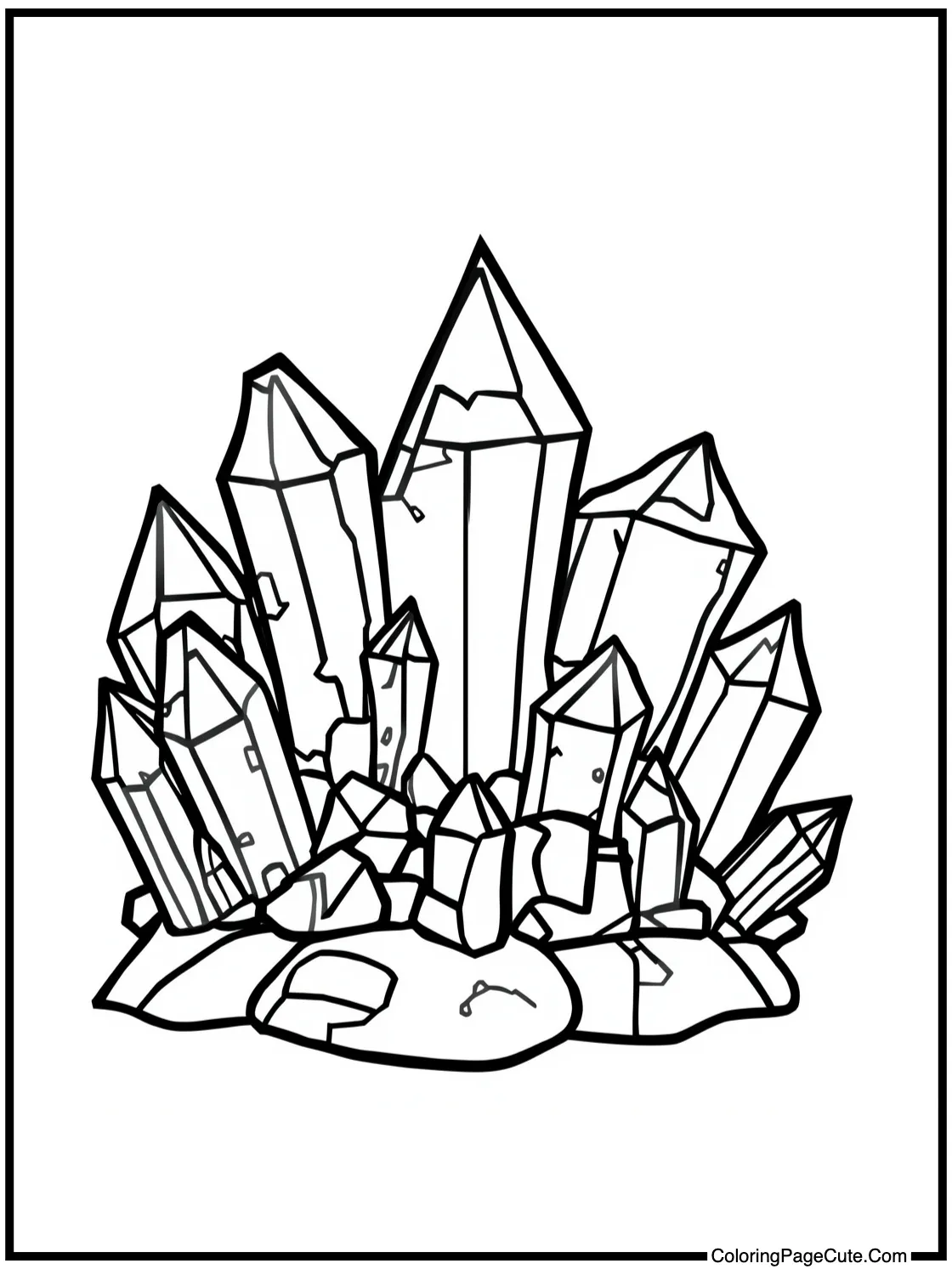 showing Diamondhead crystals