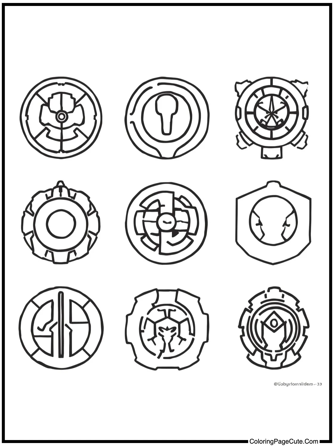 of Omnitrix symbols