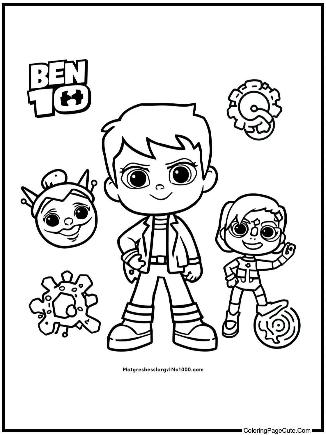 with a fun background