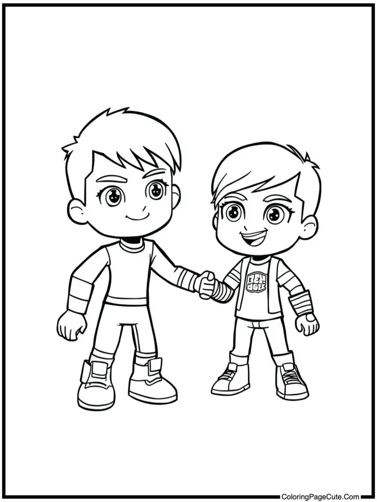 Ben 10 Coloring Pages