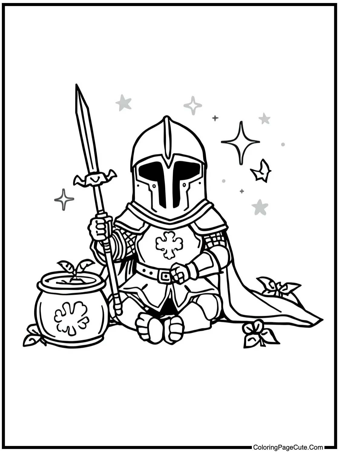 magic knights relaxing