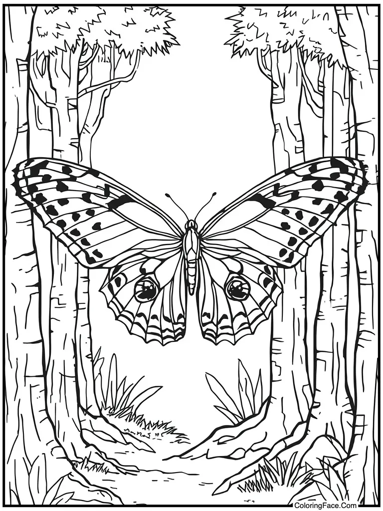 Owl eye wing defense