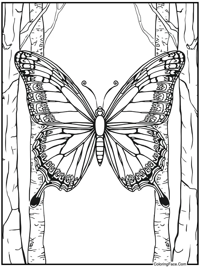 Lace texture wing design
