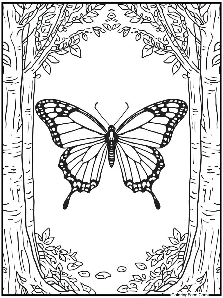 Mourning cloak dark wings