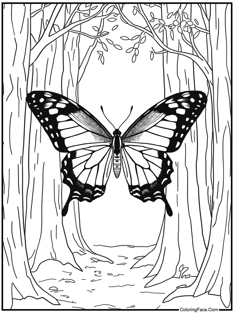 Zebra longwing black white