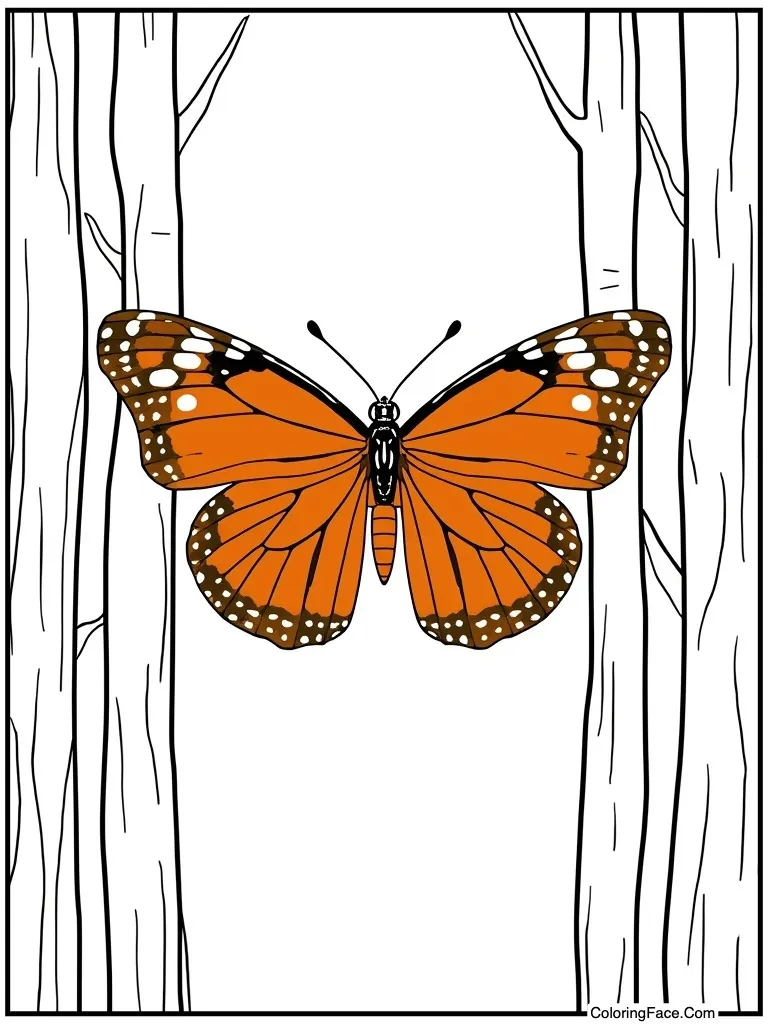 Fritillary orange silver spots