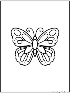 Butterfly Coloring Pages