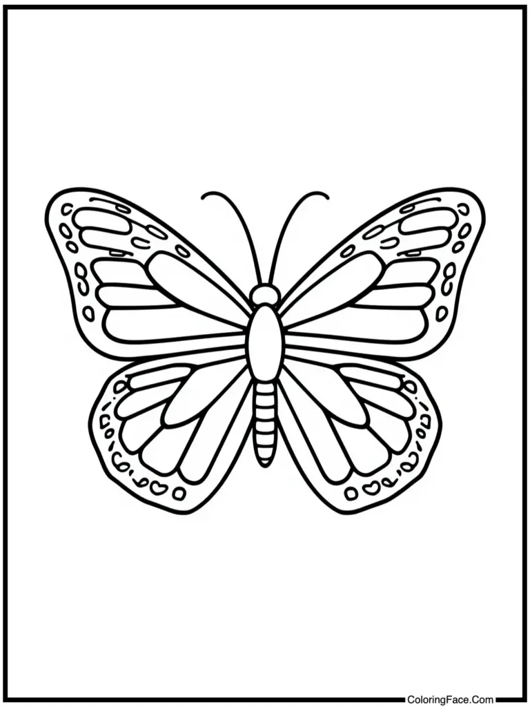 Butterfly Coloring Pages