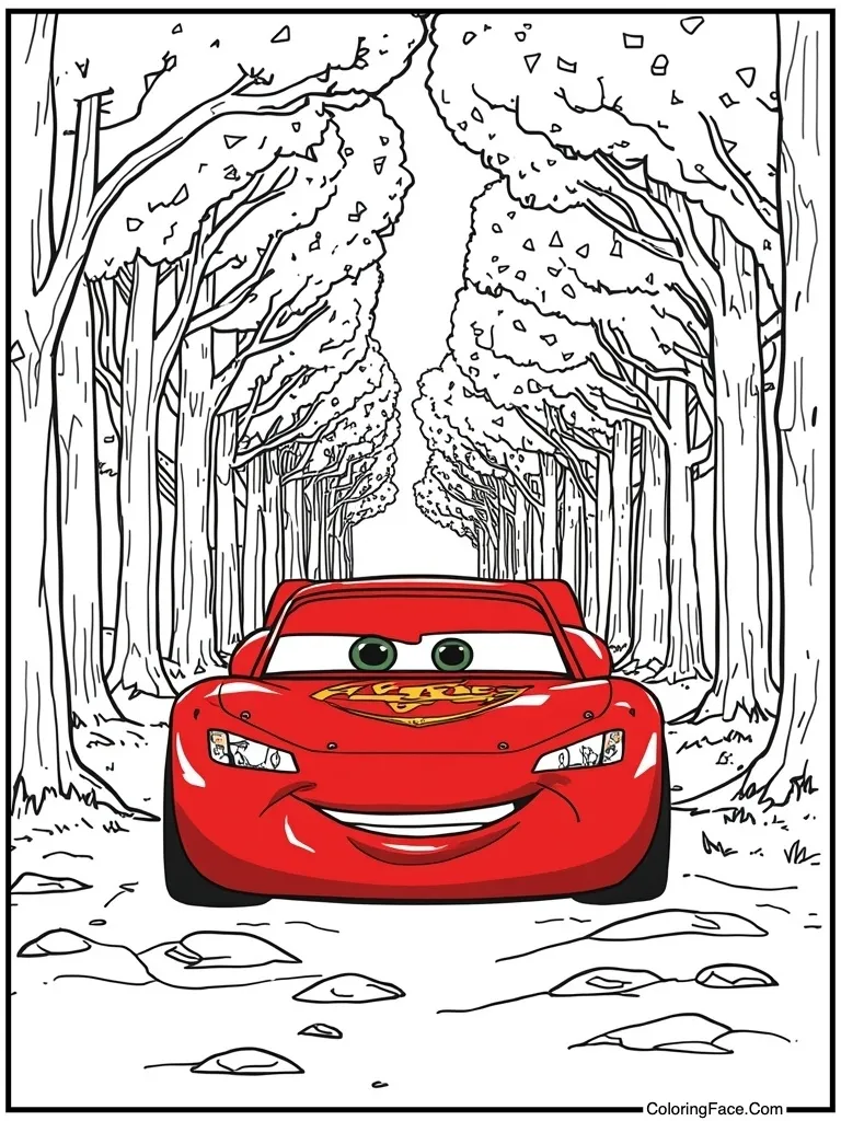 Car Coloring Pages For Adults
