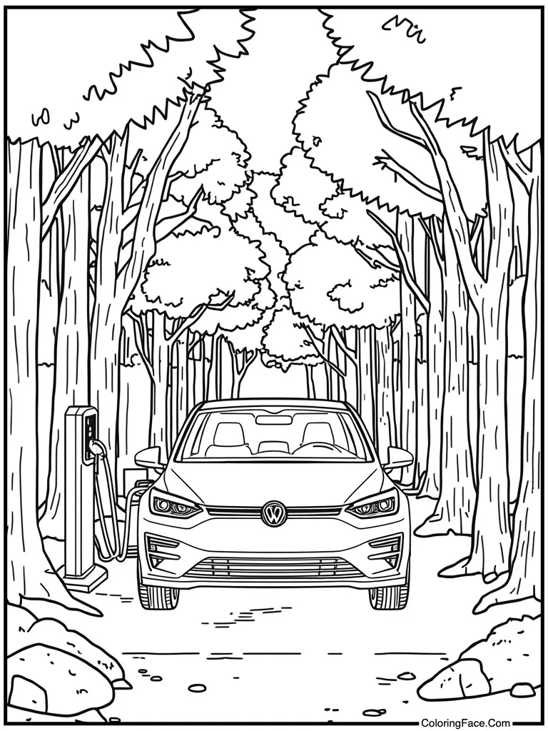 Electric vehicle charging station