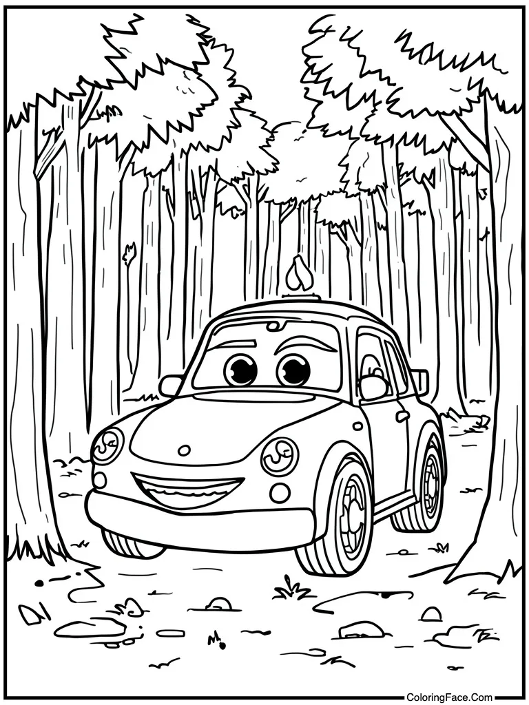 Clown vehicle tiny funny