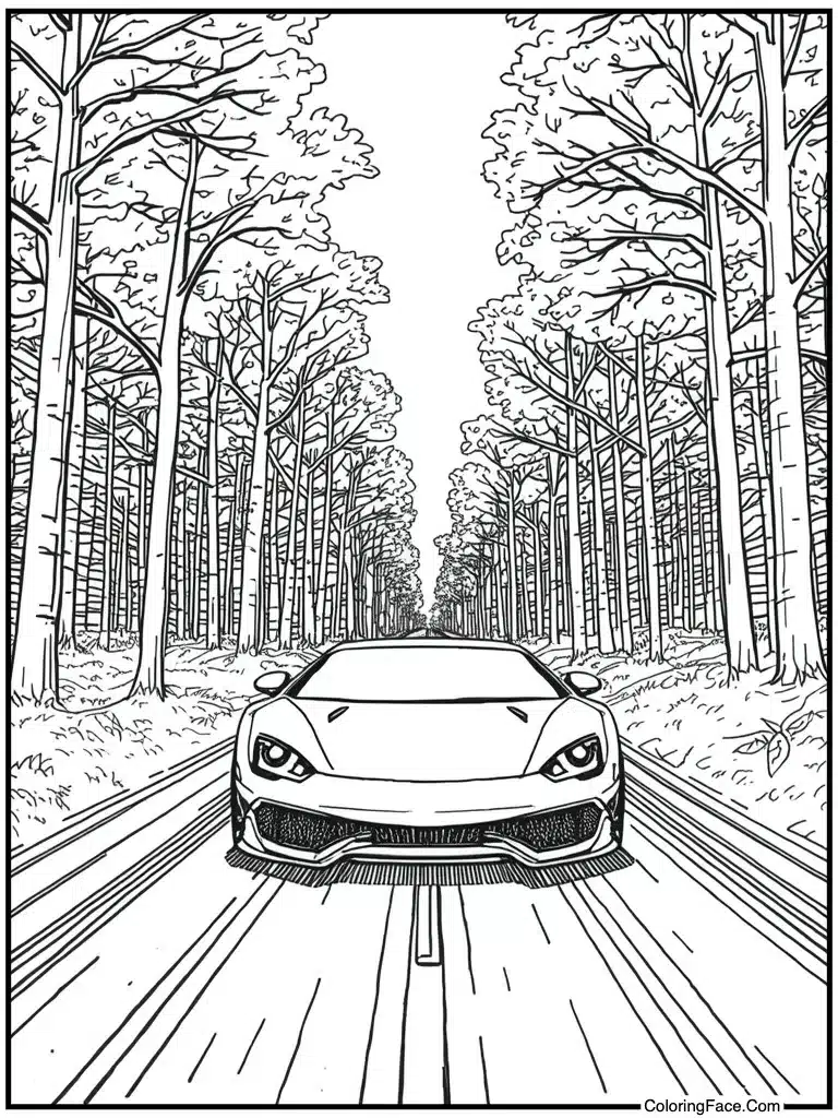 Abstract speed lines art