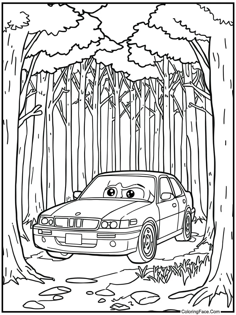 Connect dots hidden vehicle