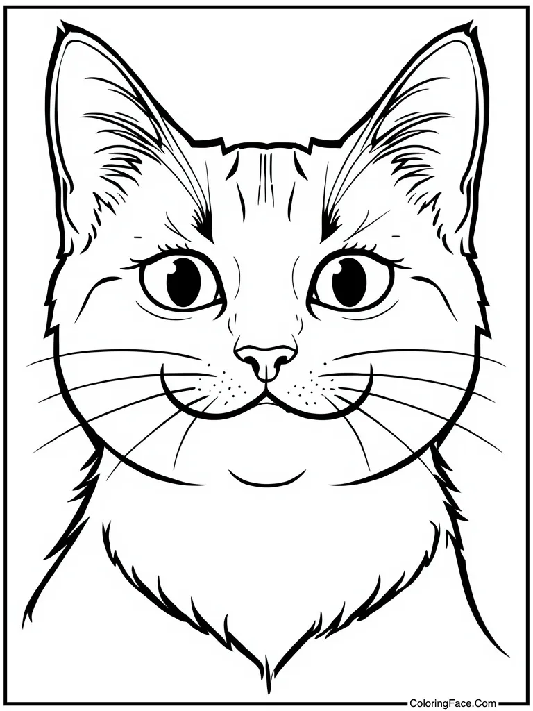 Happy smiling pet face