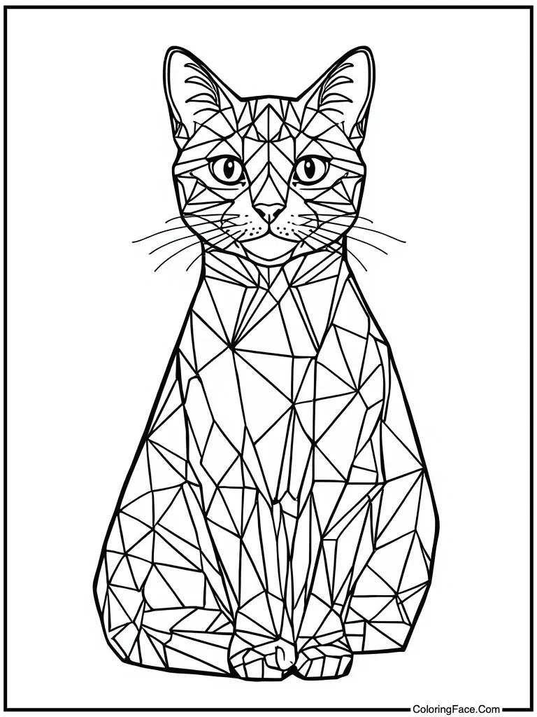 Geometric shape pattern design