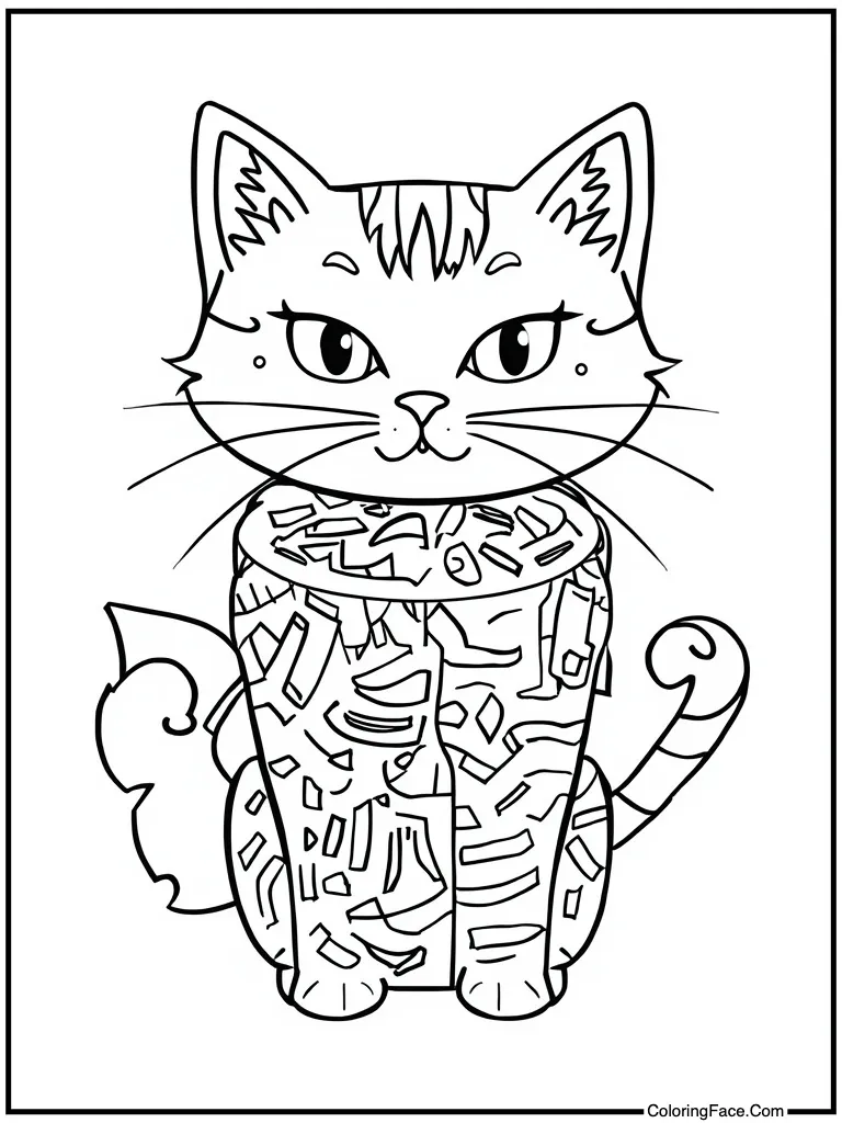 Shredding toilet paper roll