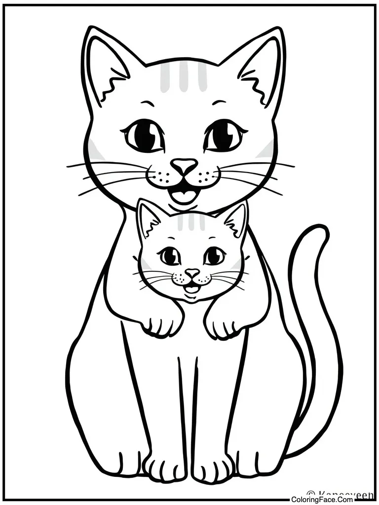 Mother carrying baby mouth