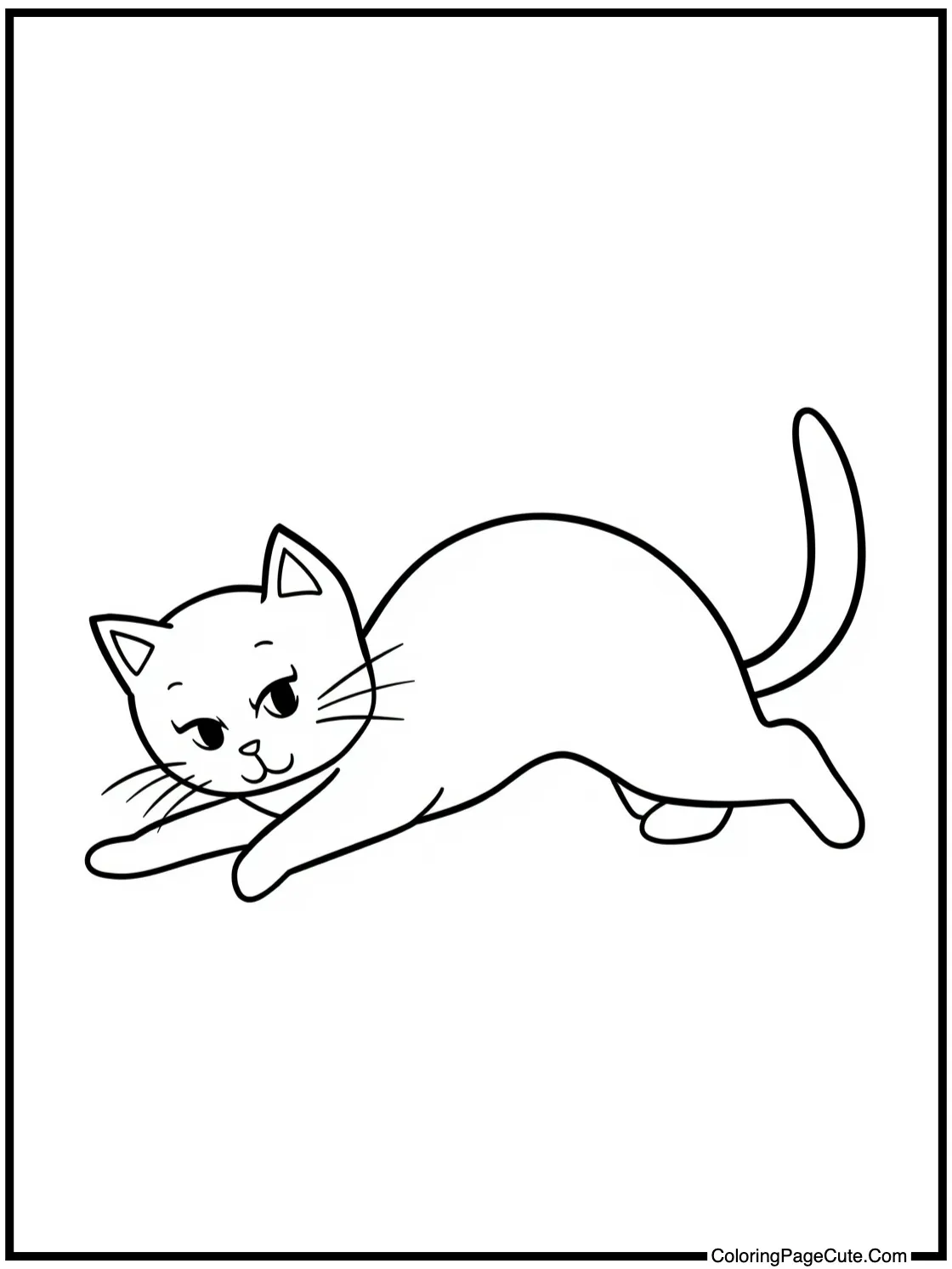 stretching gracefully