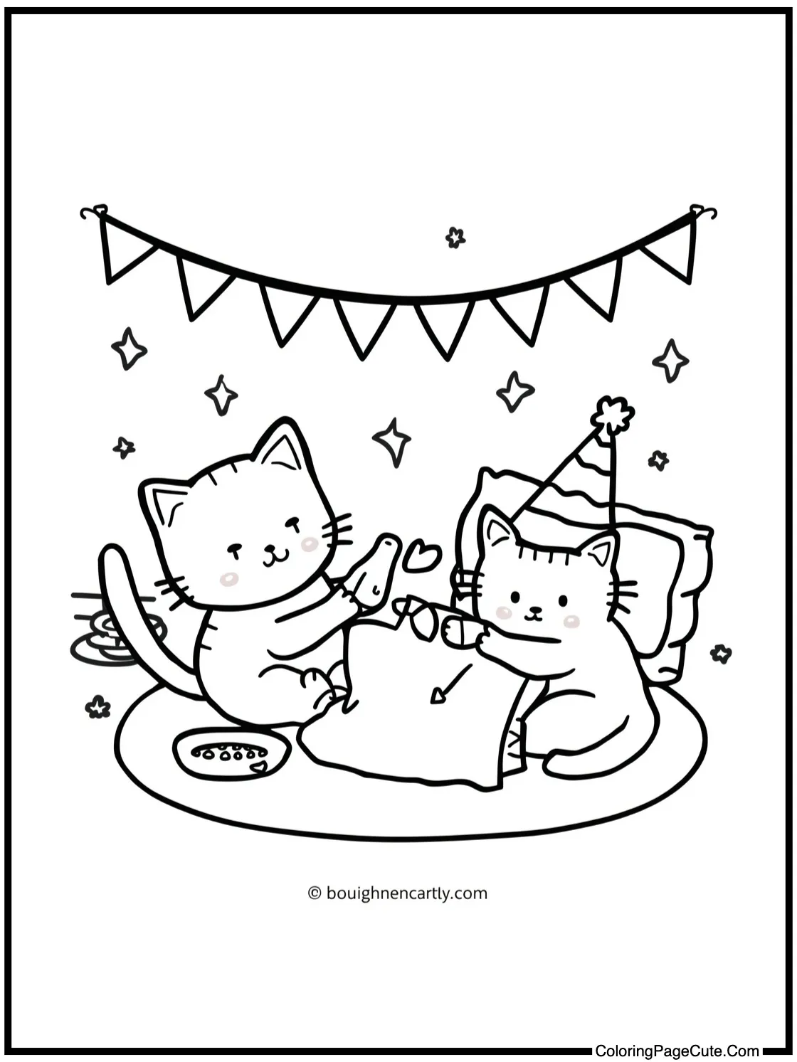 having a slumber party