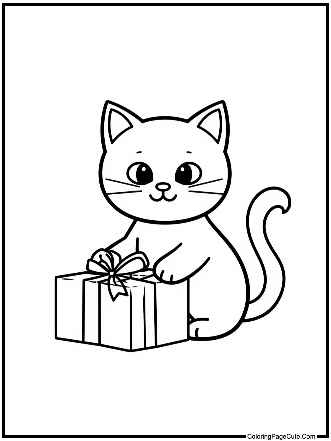 unwrapping a gift