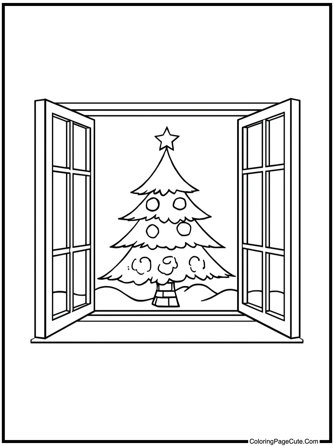 Seen through a Window