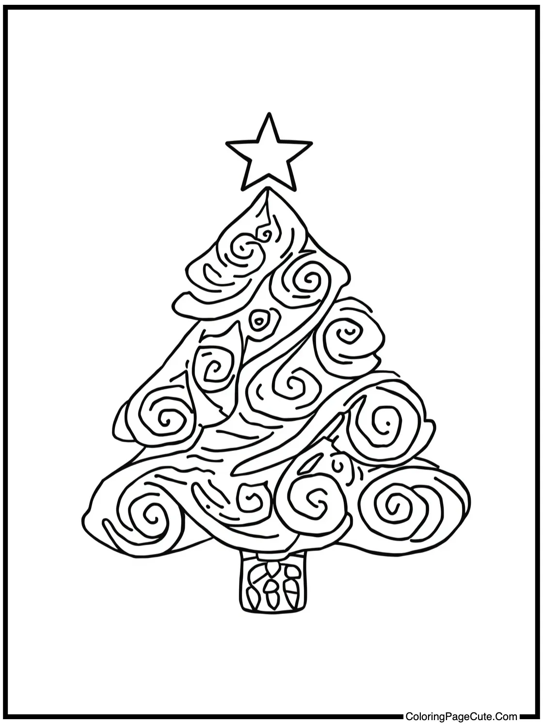 A Tree made of Swirls