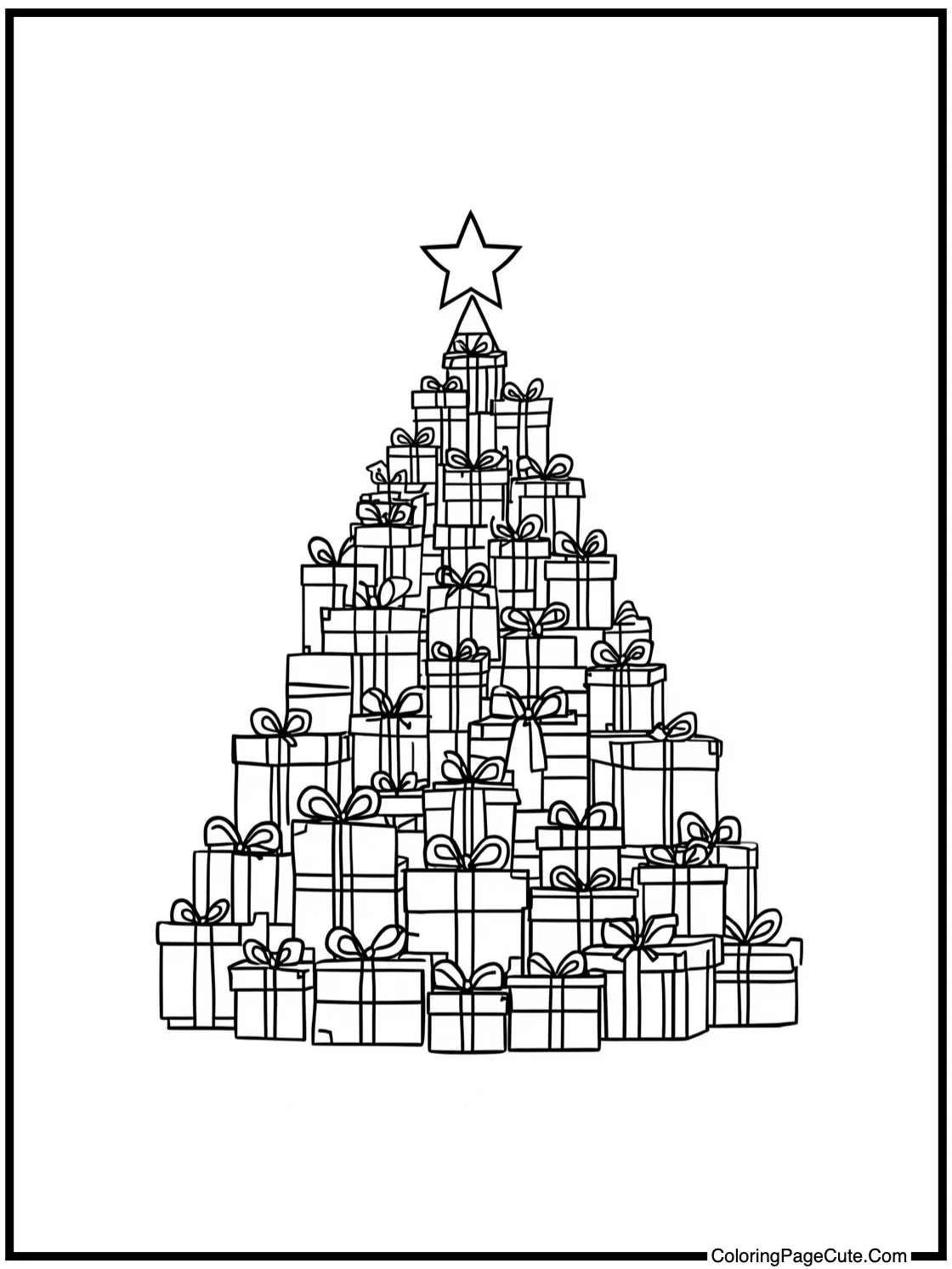 A Tree made of Presents