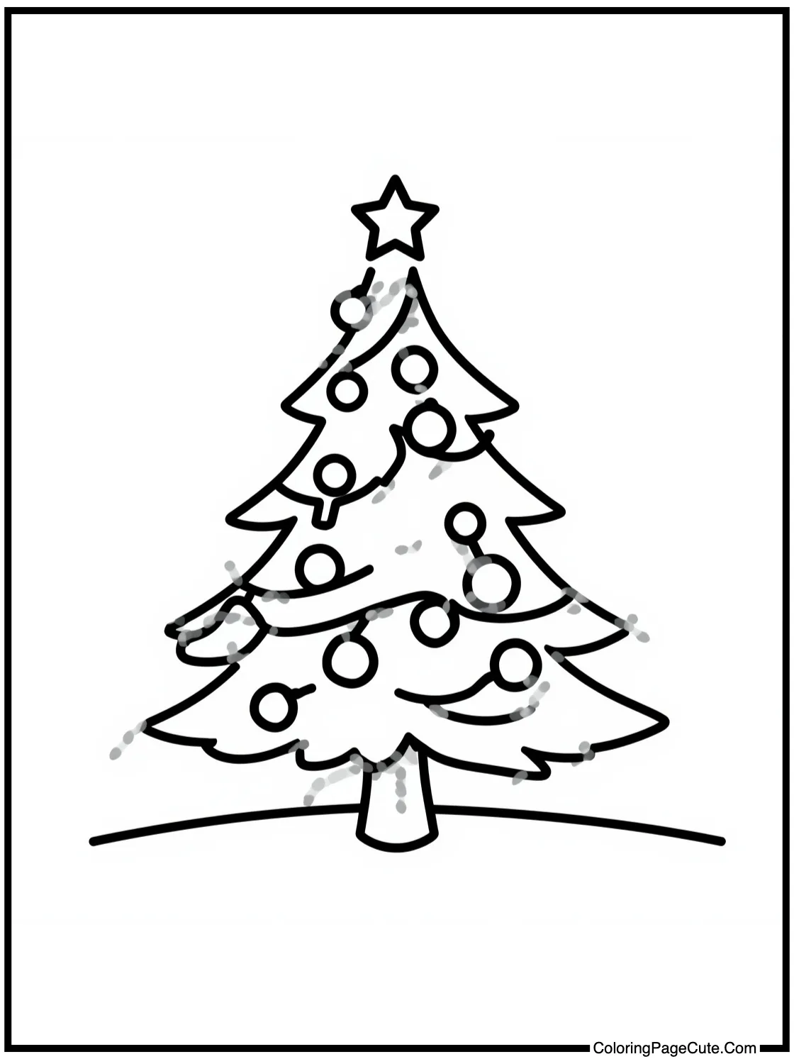 Nighttime Glowing Tree