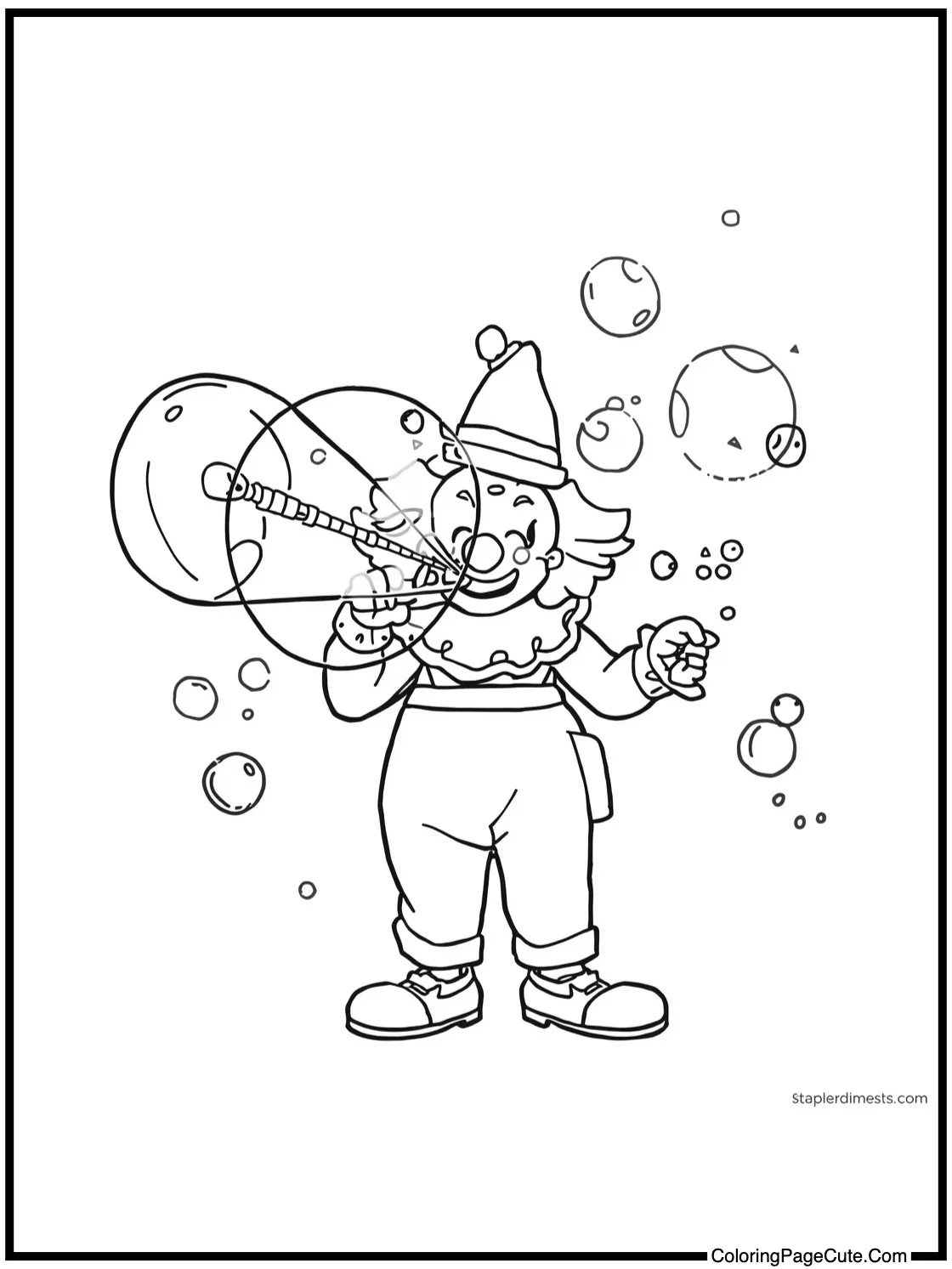  blowing giant bubbles