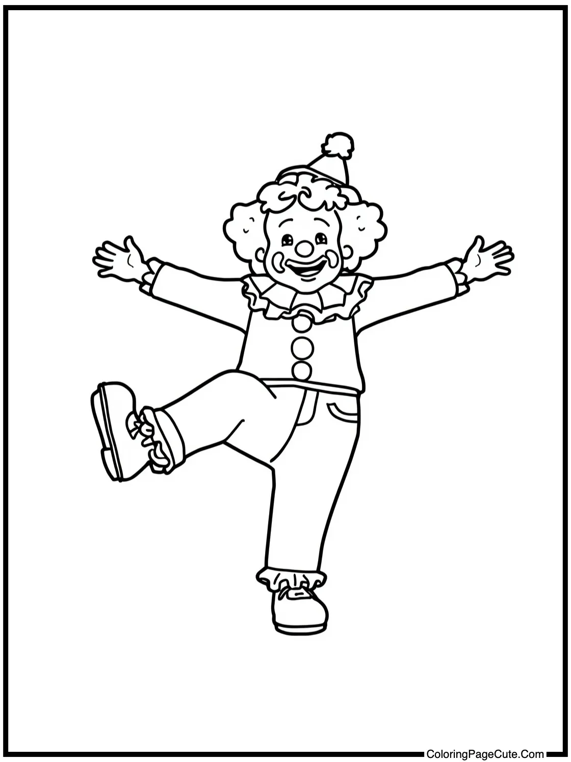  balancing on one leg