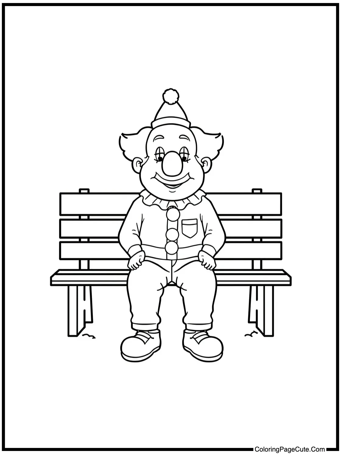  sitting on a park bench