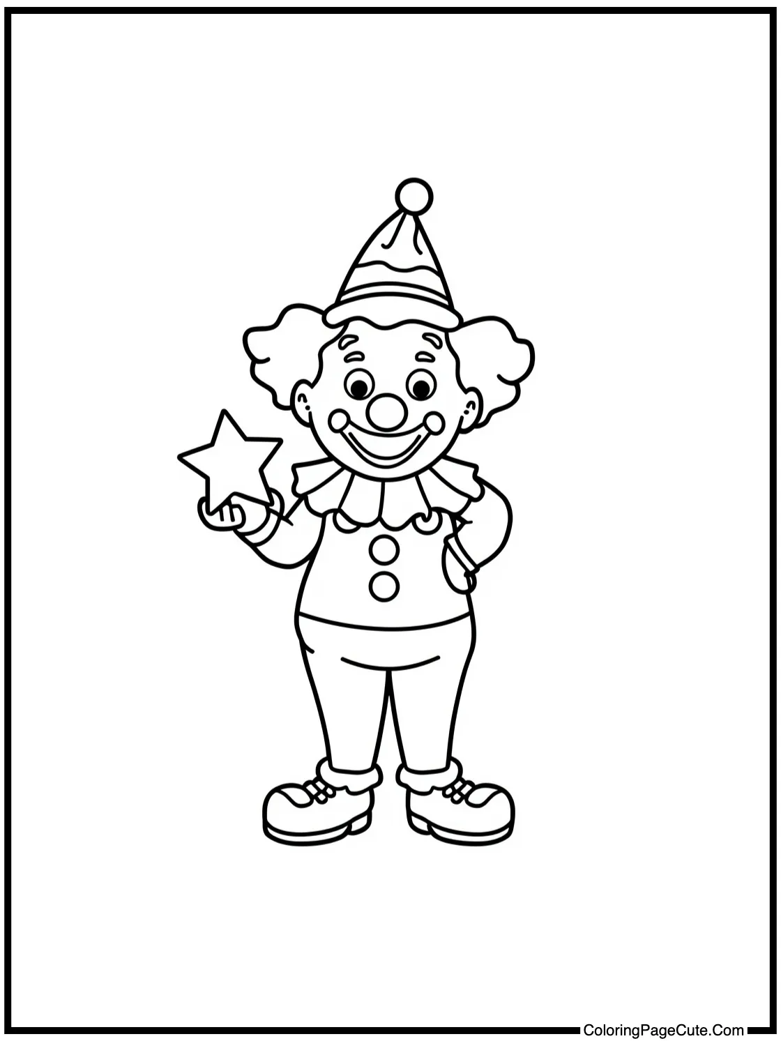  holding a shining star