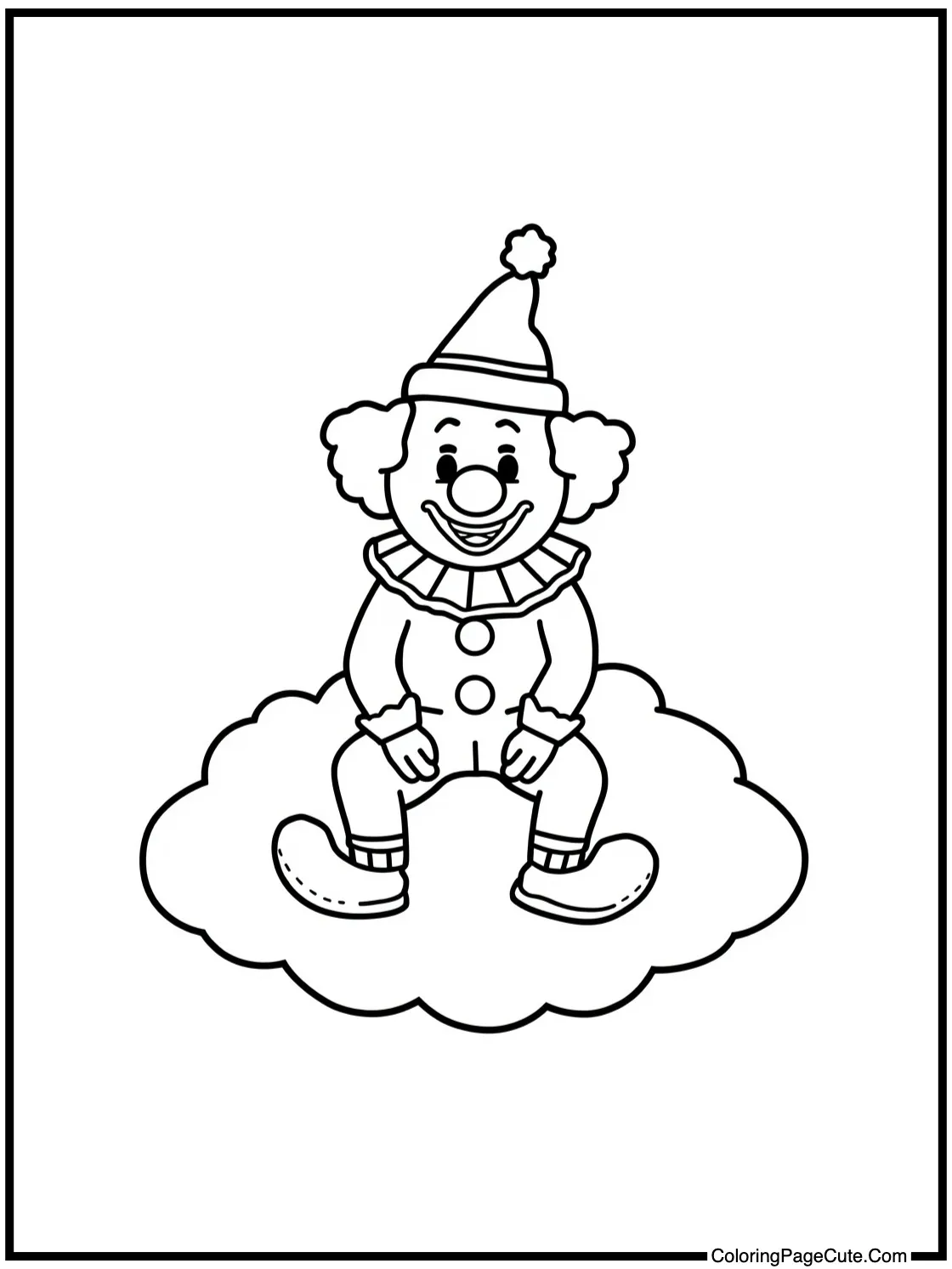  sitting on a fluffy cloud