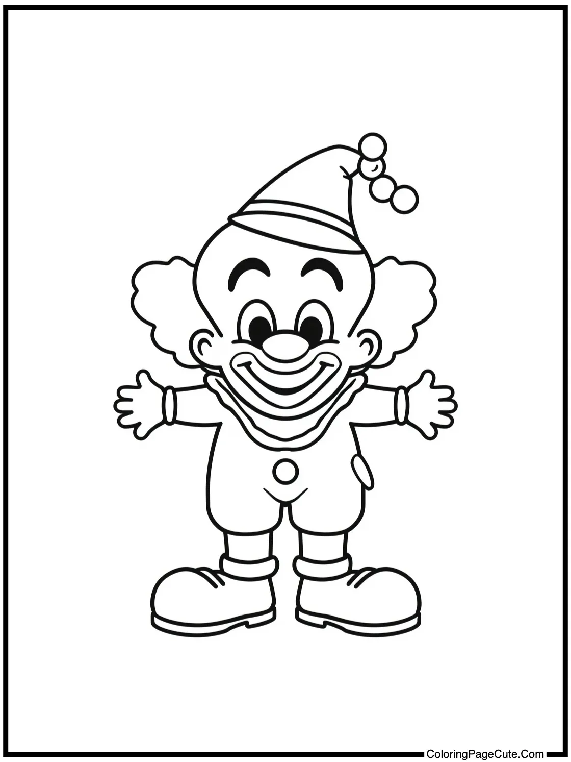  with a friendly smile