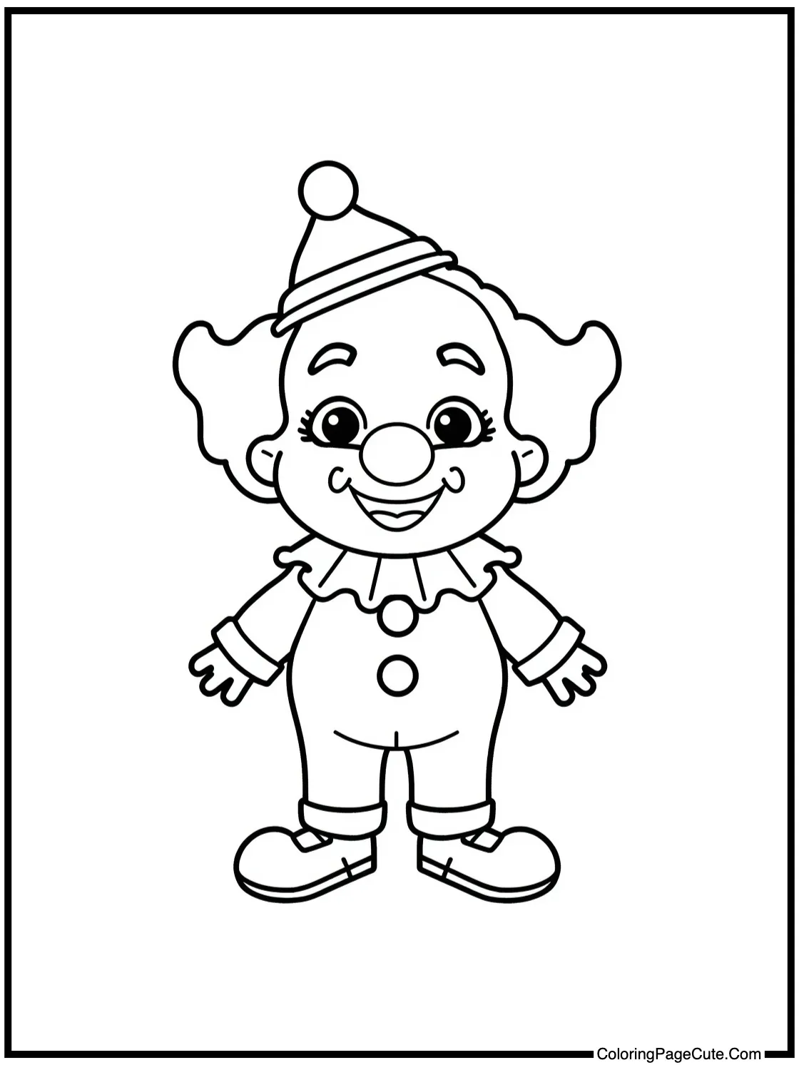  with a cheerful mood