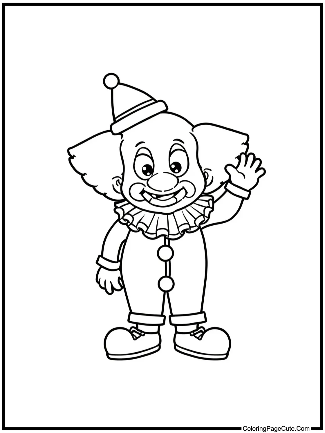  with a friendly wave