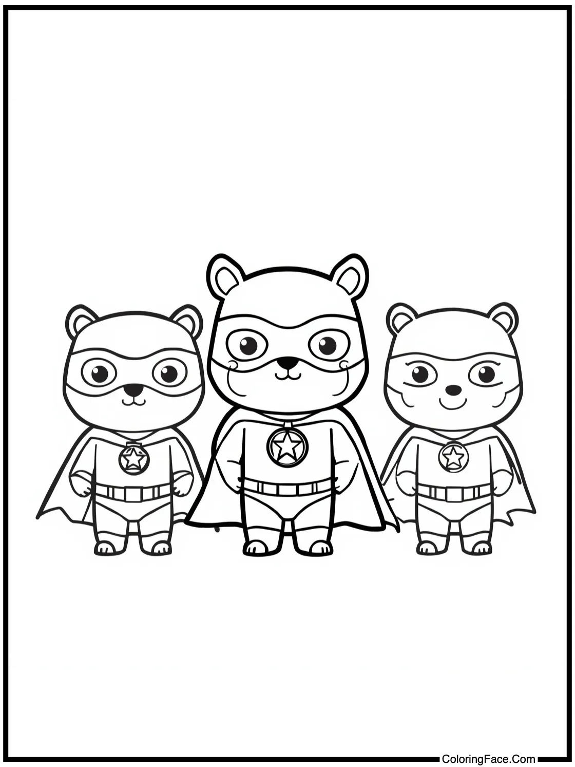 dressed as superheroes