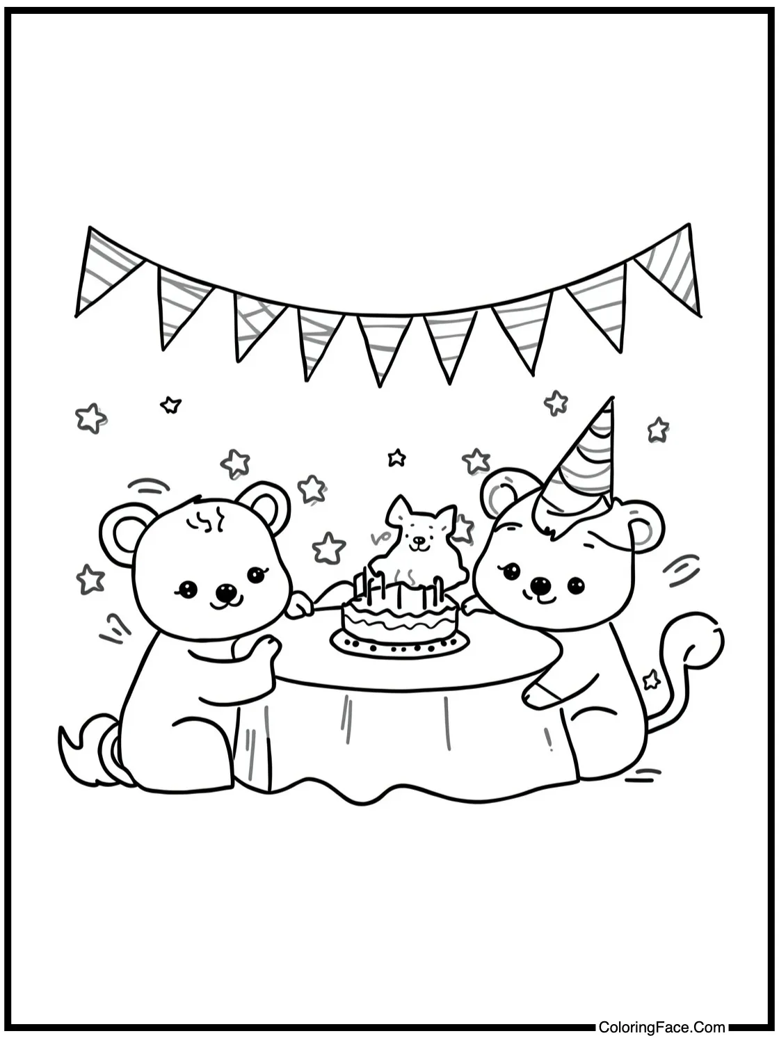 having a slumber party