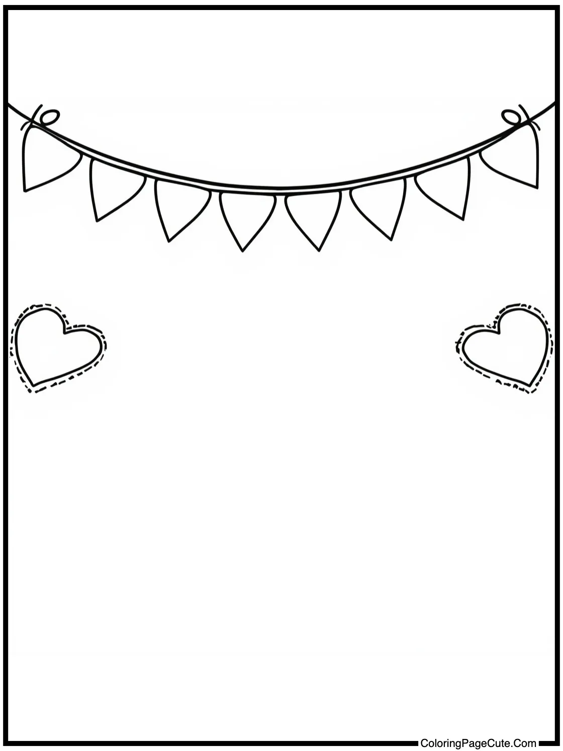 on a festive banner.