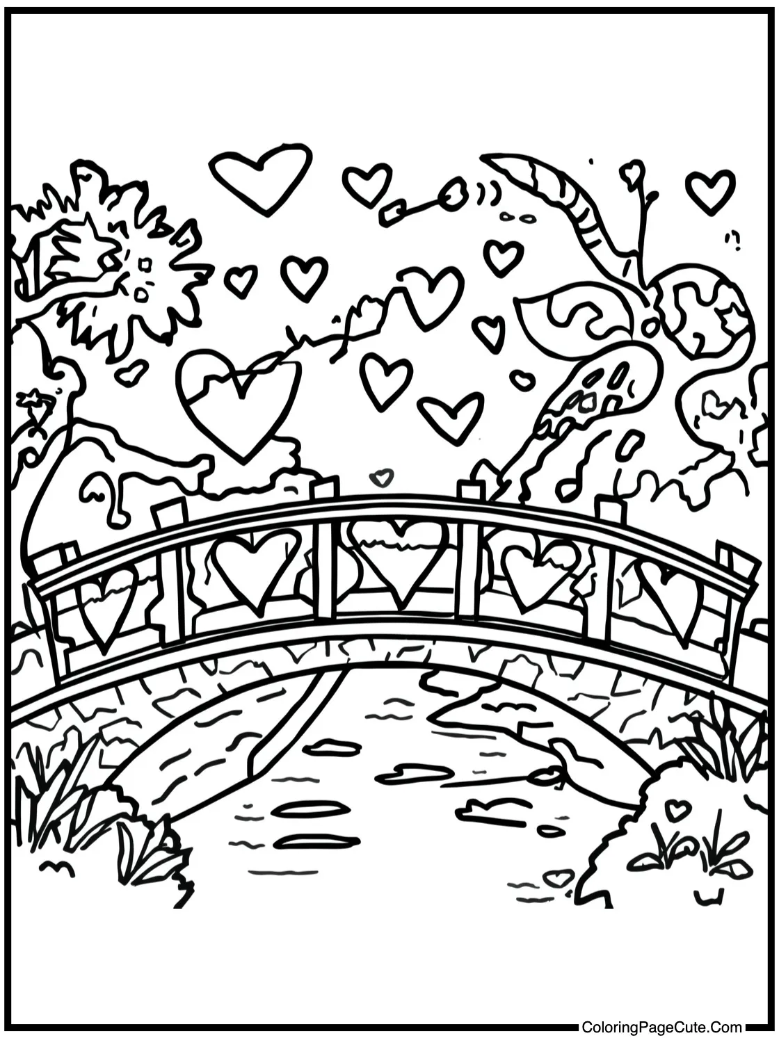 as a cheerful pattern.