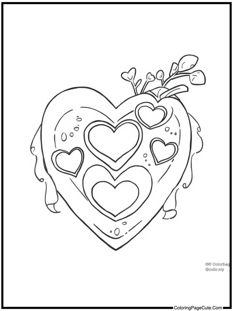 Coloring Pages Hearts