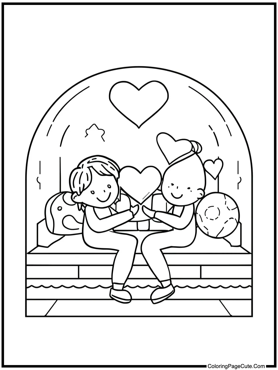 creating a cozy nook.