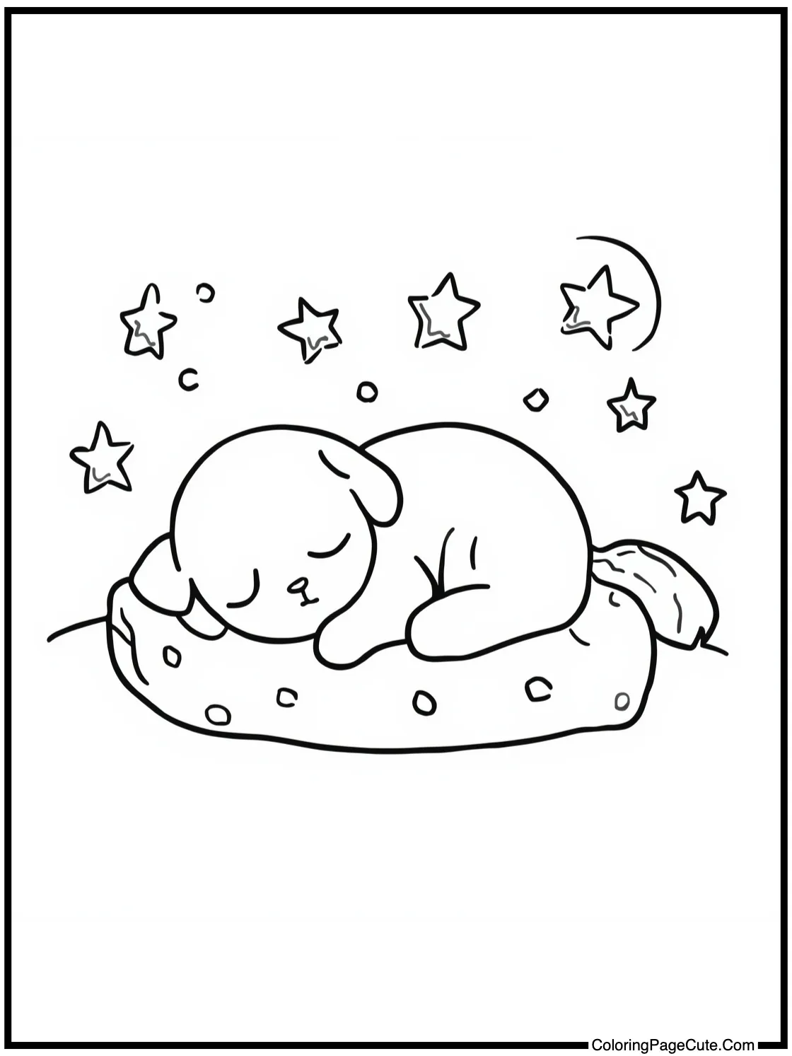 sleeping under stars