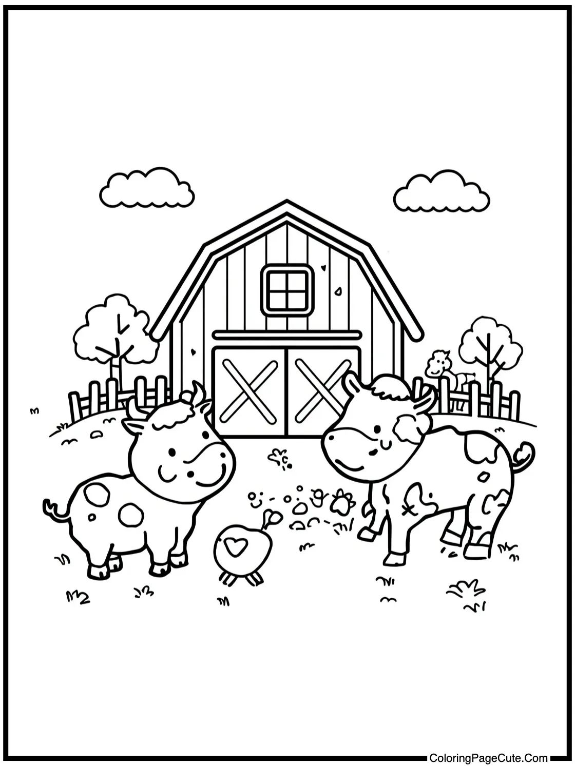 visiting a farm