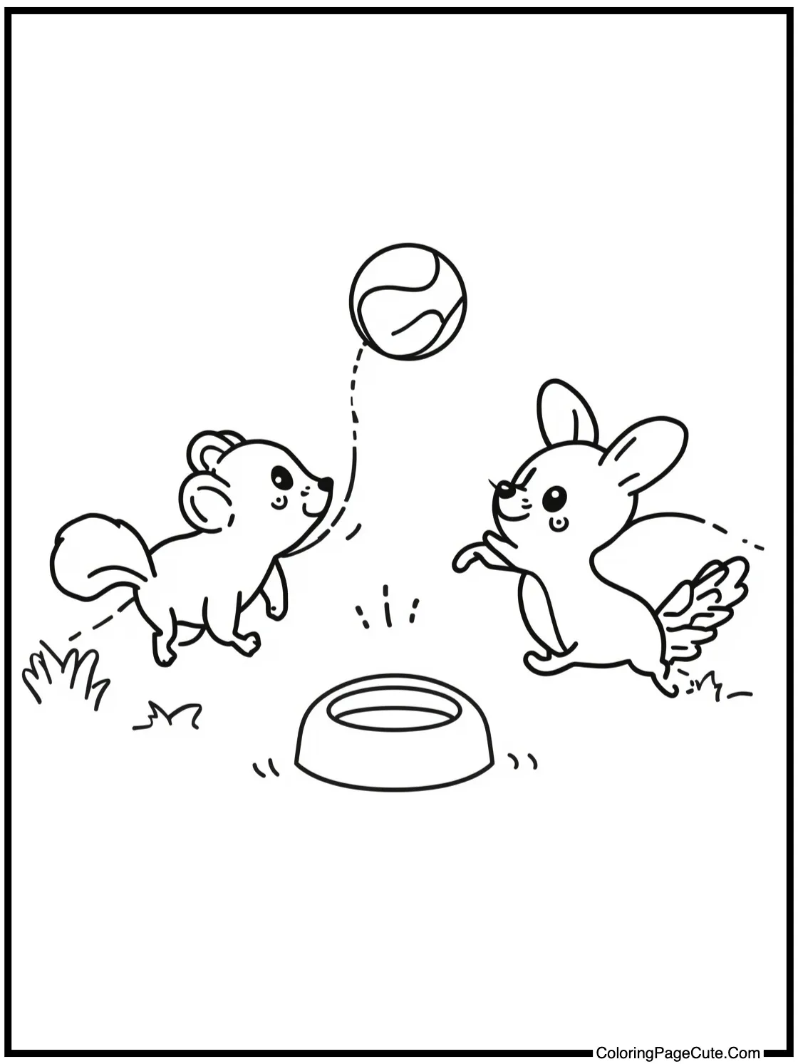 bouncing a ball