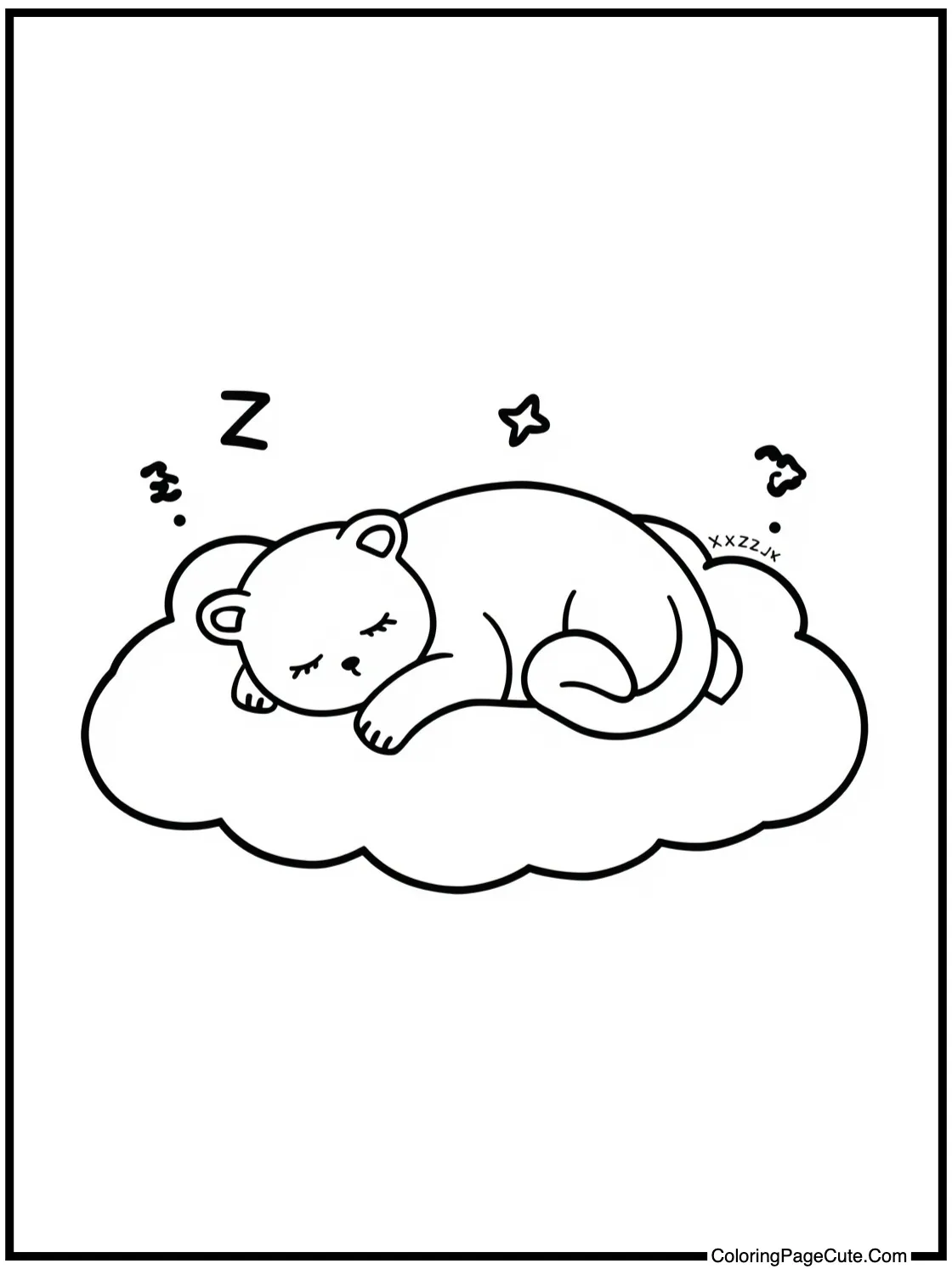 sleeping on cloud